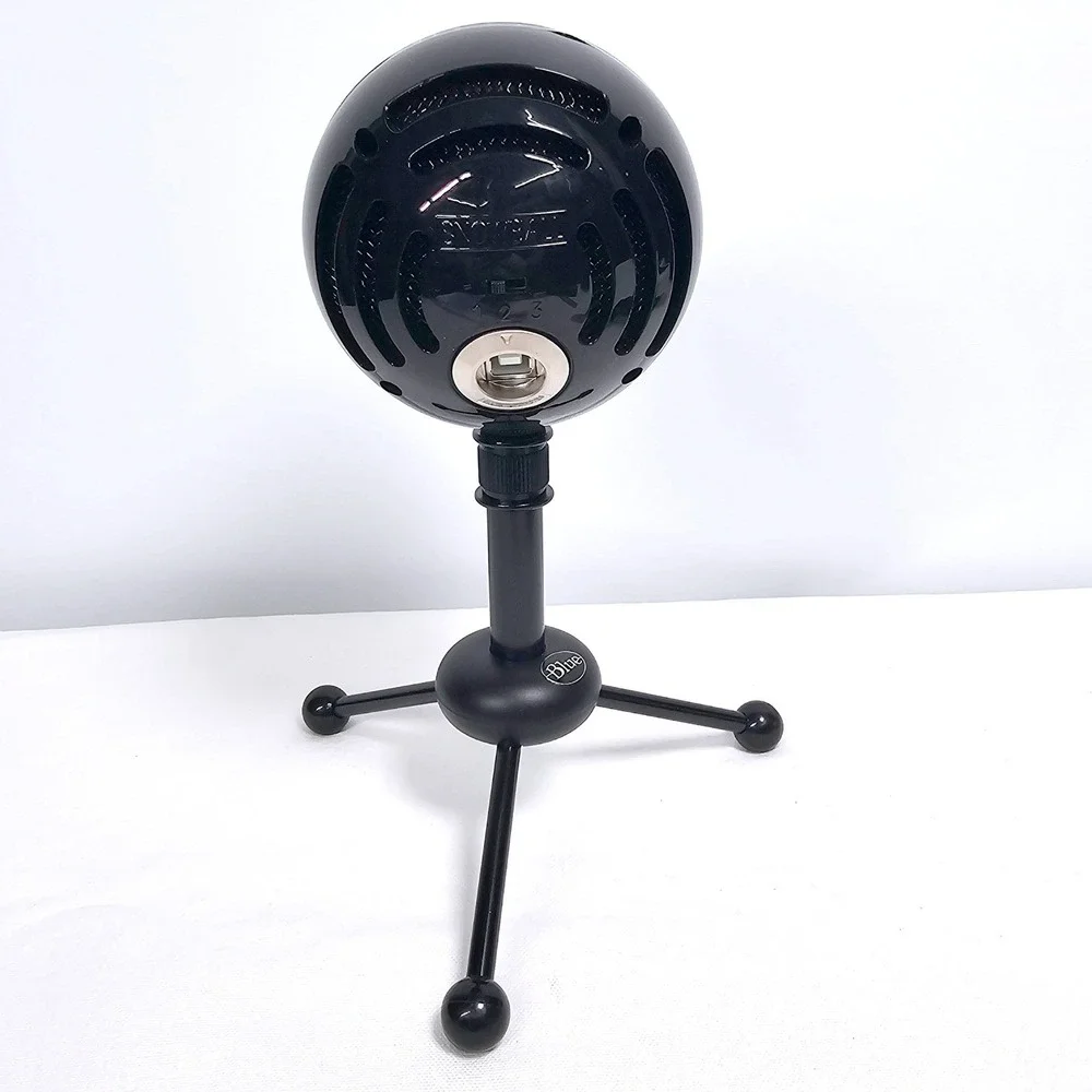 Blue Microphones Snowball USB Microphone‎ Black Gloss Mic SZ OS